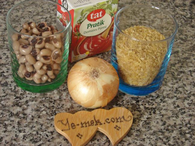 Kuru Börülceli Bulgur Pilavı - Yapılışı (1/8) 