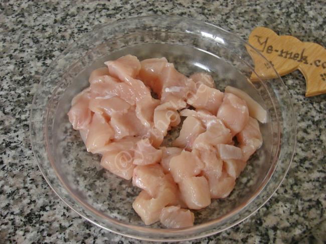 Tavada Tavuk Şiş - Yapılışı (2/12) 