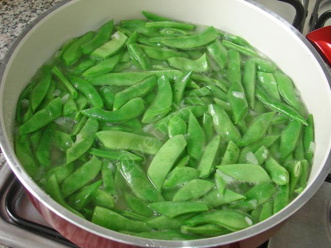 Taze Fasulye - Yapılışı (4/12) 