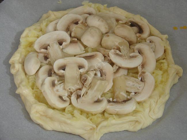 Mantarlı Kaşarlı Ev Pidesi - Yapılışı (11/20) 