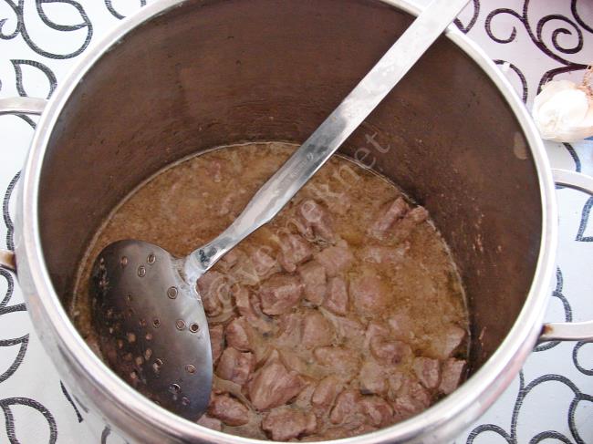 Patatesli Tas Kebabı - Yapılışı (2/12) 