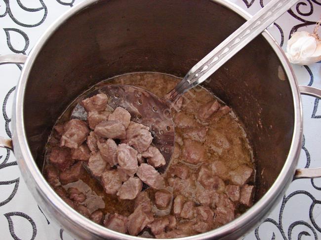 Patatesli Tas Kebabı - Yapılışı (3/12) 