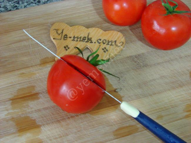 Etli Domates Dolması - Yapılışı (6/16) 