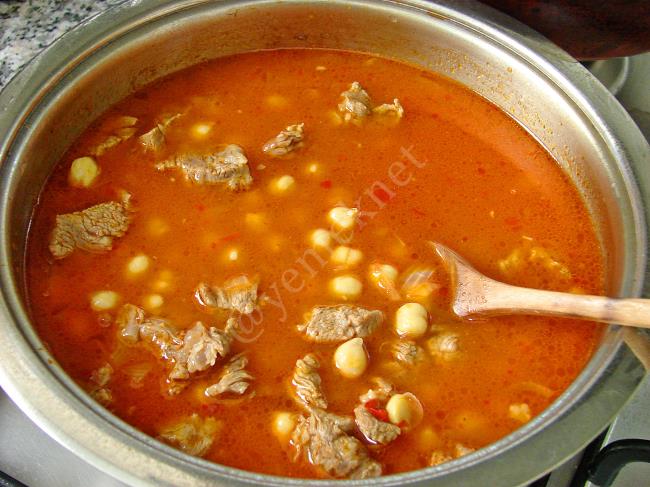 Etli Nohut - Yapılışı (7/12) 