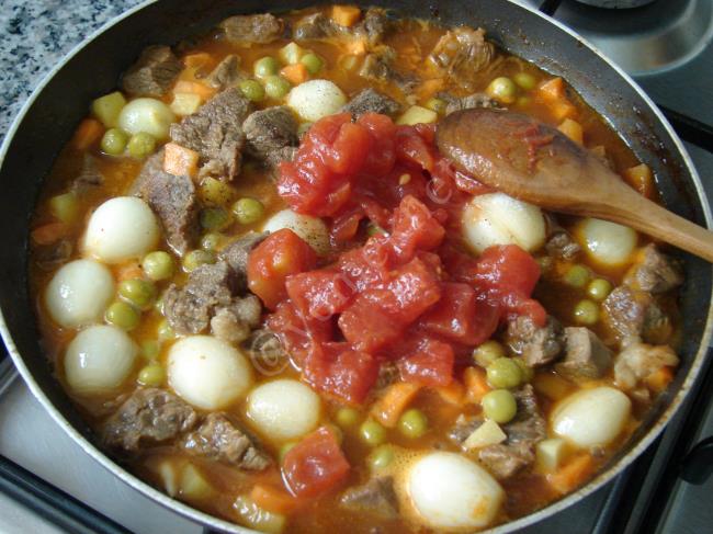 Fırında Etli Kağıt Kebabı - Yapılışı (8/20) 