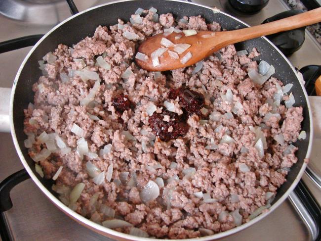 Fırında Kıymalı Kabak Musakka - Yapılışı (4/16) 