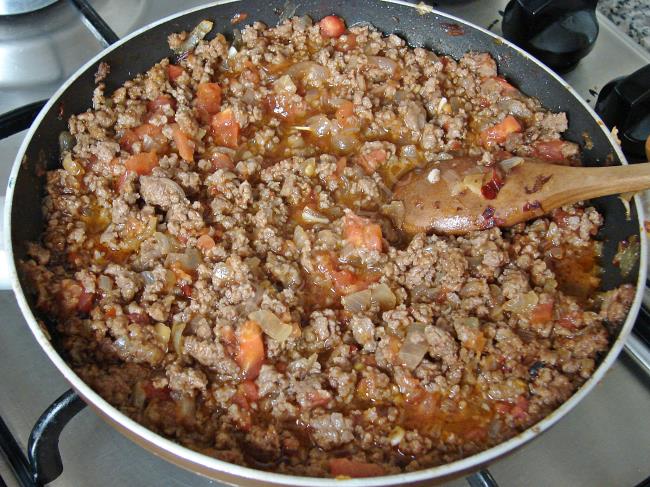 Fırında Kıymalı Kabak Musakka - Yapılışı (6/16) 