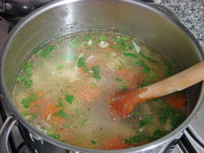 Havuçlu Patatesli Tavuk Haşlama - Yapılışı (8/12) 