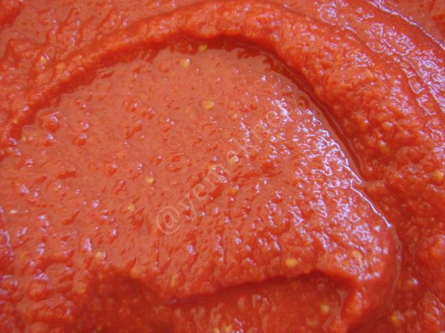 Kışlık Karışık Domates Biber Salça Konservesi - Yapılışı (13/20) 