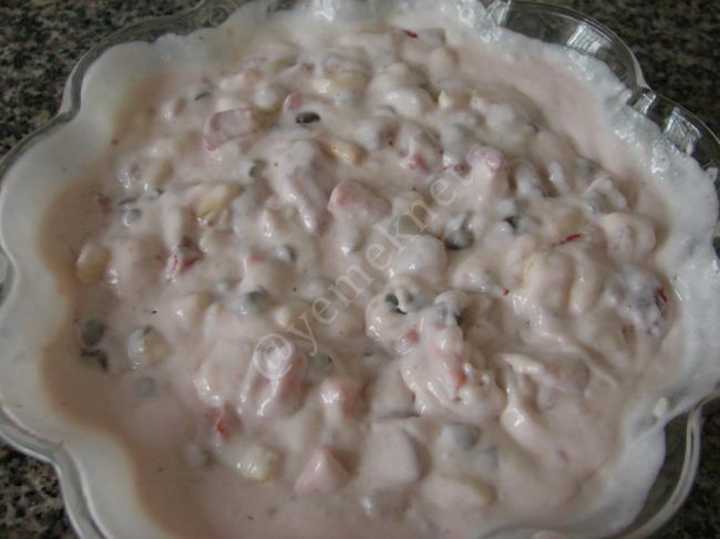 Porsiyonluk Meyveli Köstebek Pasta - Yapılışı (16/24) 