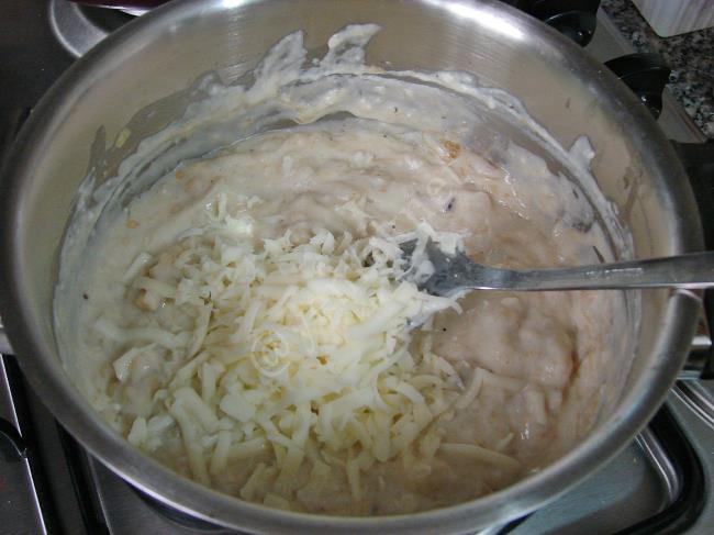 Tavuklu Hünkar Beğendi - Yapılışı (12/16) 