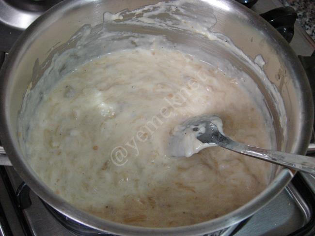 Tavuklu Hünkar Beğendi - Yapılışı (13/16) 