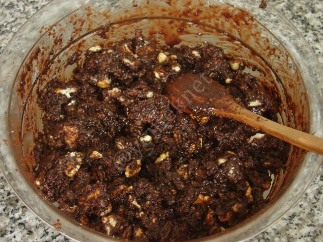 Bitter Mini Mozaik Pasta - Yapılışı (7/12) 