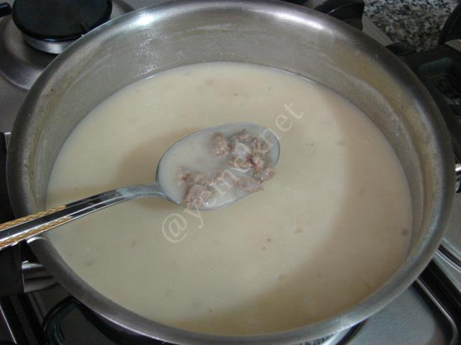 Etli Düğün Çorbası - Yapılışı (8/12) 