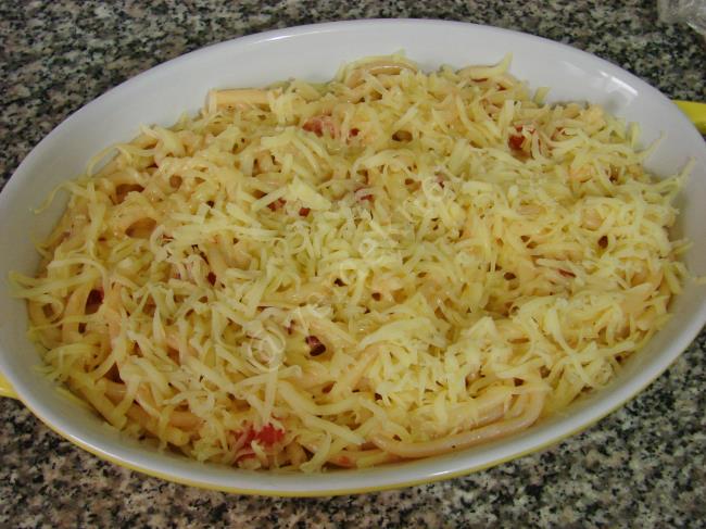 Fırında Kremalı Domatesli Makarna - Yapılışı (9/16) 