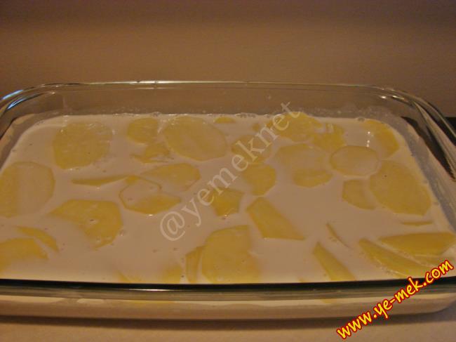 Fırında Kremalı Patates - Yapılışı (6/12) 