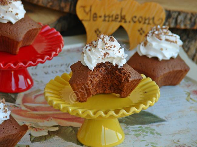 3 Malzemeli Nutellalı Cupcake - Yapılışı (9/12) 