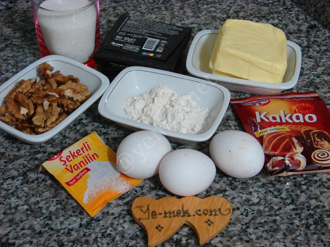 Çikolatalı Cevizli Brownie - Yapılışı (1/20) 