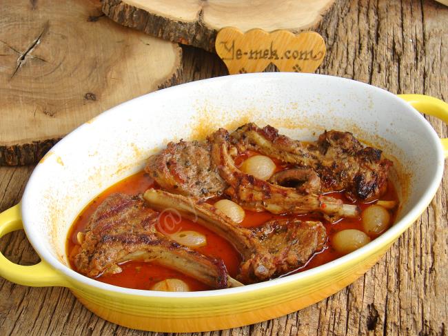 Fırında Soslu Kuzu Pirzola - Yapılışı (13/16) 