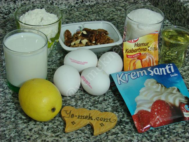 Krem Şantili Top Kek - Yapılışı (1/16) 