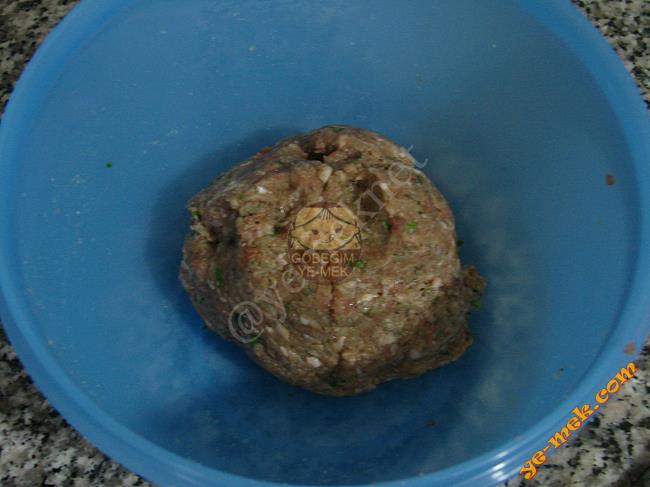 Misket Köfteli Sebze Yemeği - Yapılışı (4/12) 