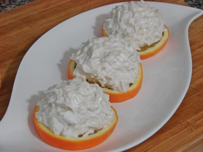 Portakal Dilimlerinde Kereviz Salatası - Yapılışı (8/12) 