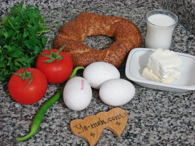Bayat Simit Omleti - Yapılışı (1/16) 