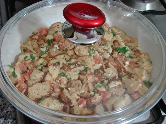 Bayat Simit Omleti - Yapılışı (11/16) 