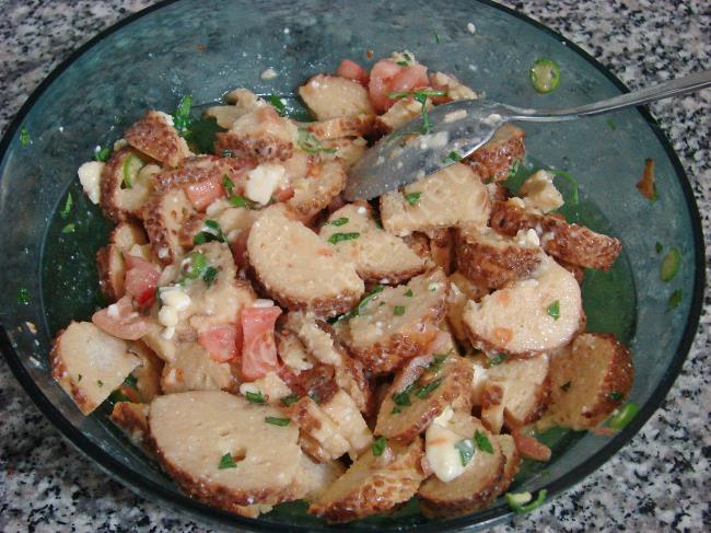 Bayat Simit Omleti - Yapılışı (9/16) 