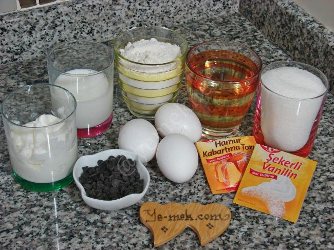 Damla Çikolatalı Sade Muffin - Yapılışı (1/16) 