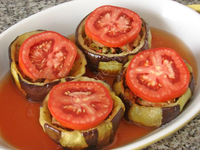 Etli Bostan Patlıcan Kebabı - Yapılışı (14/16) 