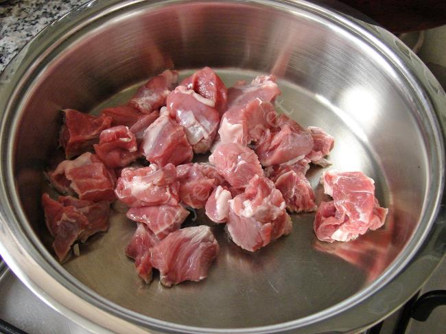 Etli Nohut Yahnisi - Yapılışı (2/8) 