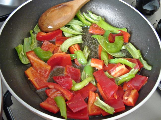 Fırında Kaşarlı Şakşuka - Yapılışı (8/16) 