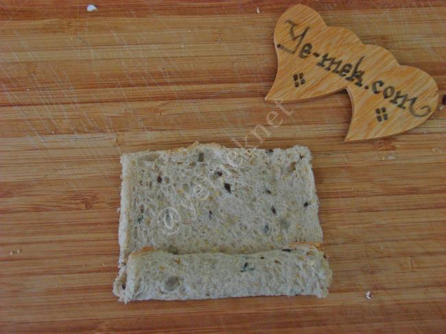 Peynirli Ekmek Ruloları - Yapılışı (6/16) 