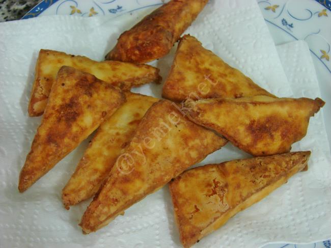 Unlu Hellim Peyniri Kızartması - Yapılışı (6/8) 