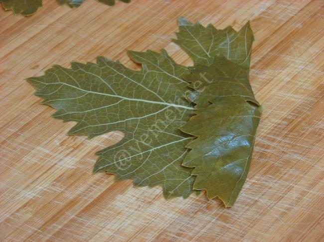 Bulgurlu Yaprak Sarma - Yapılışı (11/20) 