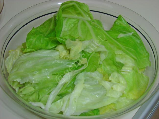 Etli Lahana Dolması - Yapılışı (6/16) 