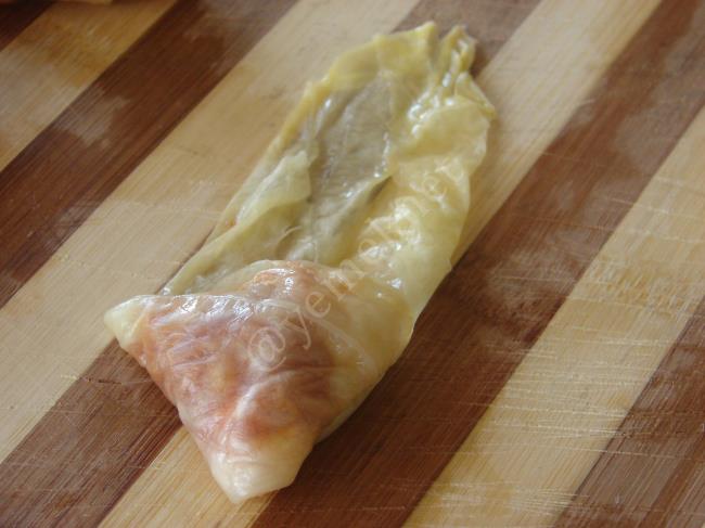 Etli Lahana Dolması - Yapılışı (8/16) 