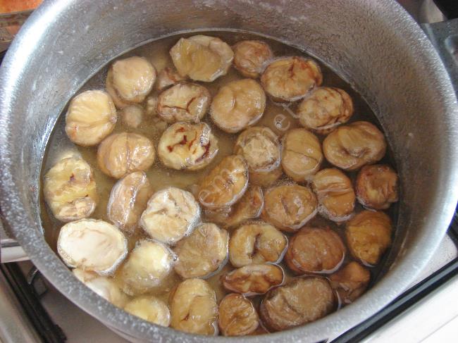 Ev Yapımı Kestane Şekeri - Yapılışı (6/8) 