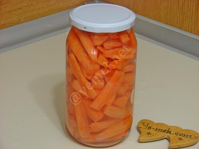 Havuç Turşusu - Yapılışı (8/12) 