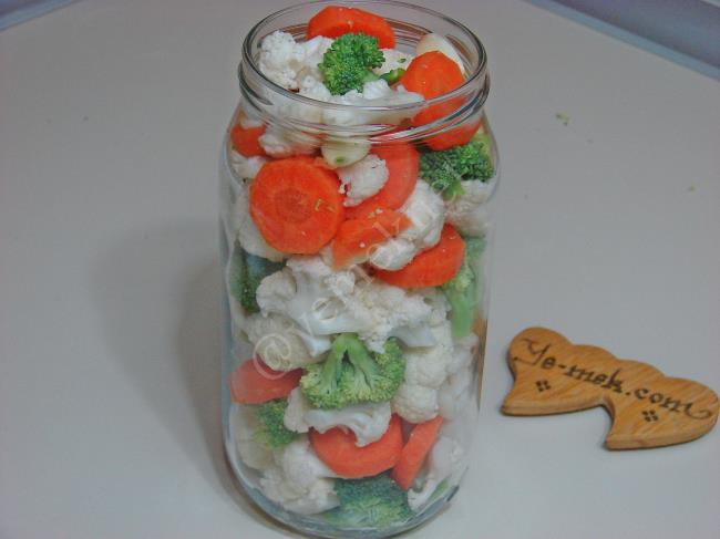 Karnabahar Turşusu - Yapılışı (3/8) 