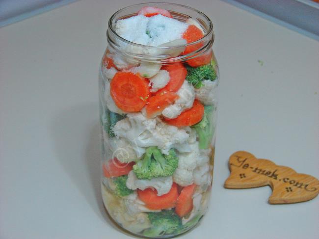 Karnabahar Turşusu - Yapılışı (4/8) 