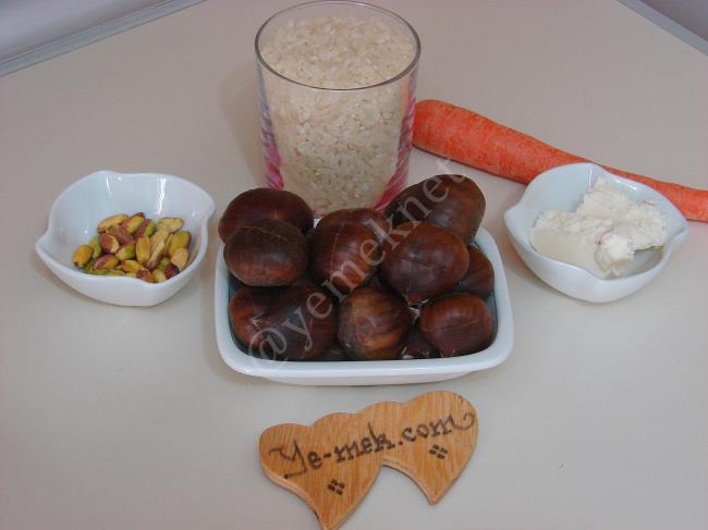 Kestaneli Saray Pilavı - Yapılışı (1/16) 