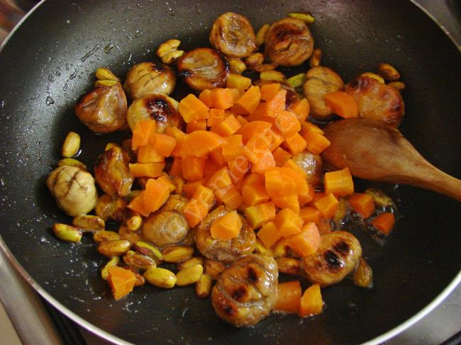 Kestaneli Saray Pilavı - Yapılışı (11/16) 