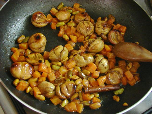 Kestaneli Saray Pilavı - Yapılışı (12/16) 