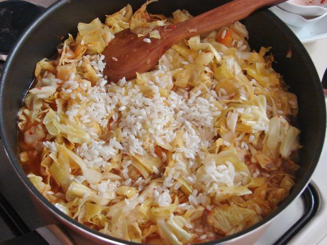 Kıymalı Kapuska Yemeği - Yapılışı (10/16) 