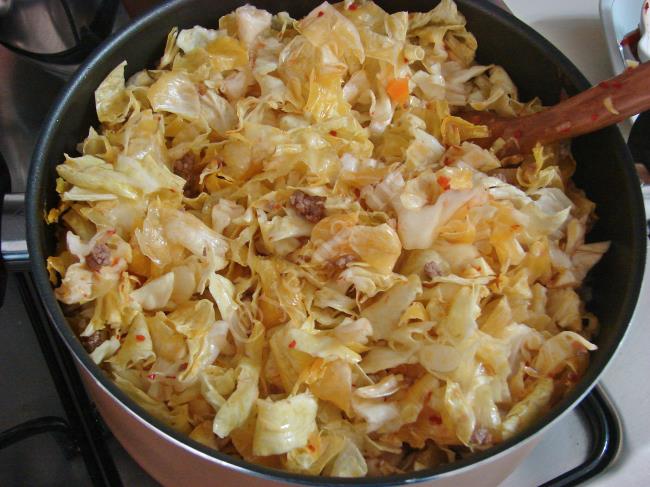 Kıymalı Kapuska Yemeği - Yapılışı (9/16) 