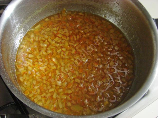 Portakal Kabuğu Reçeli - Yapılışı (8/12) 