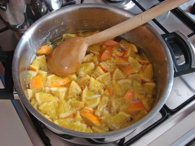 Portakal Reçeli - Yapılışı (8/16) 