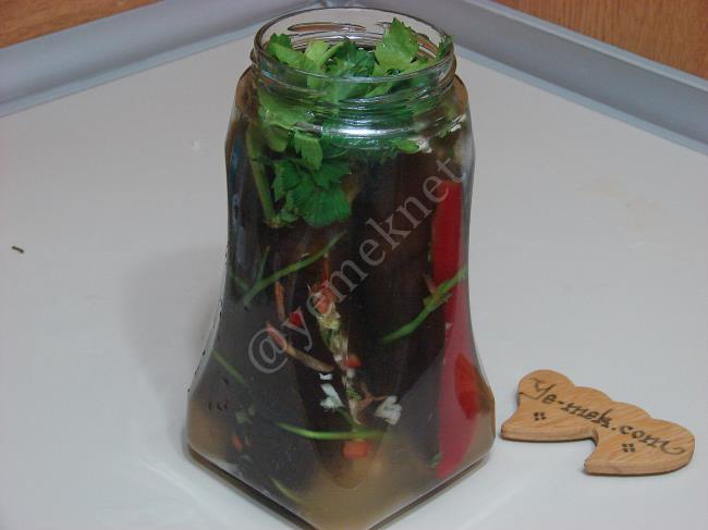 İçi Doldurulmuş Patlıcan Turşusu - Yapılışı (19/24) 